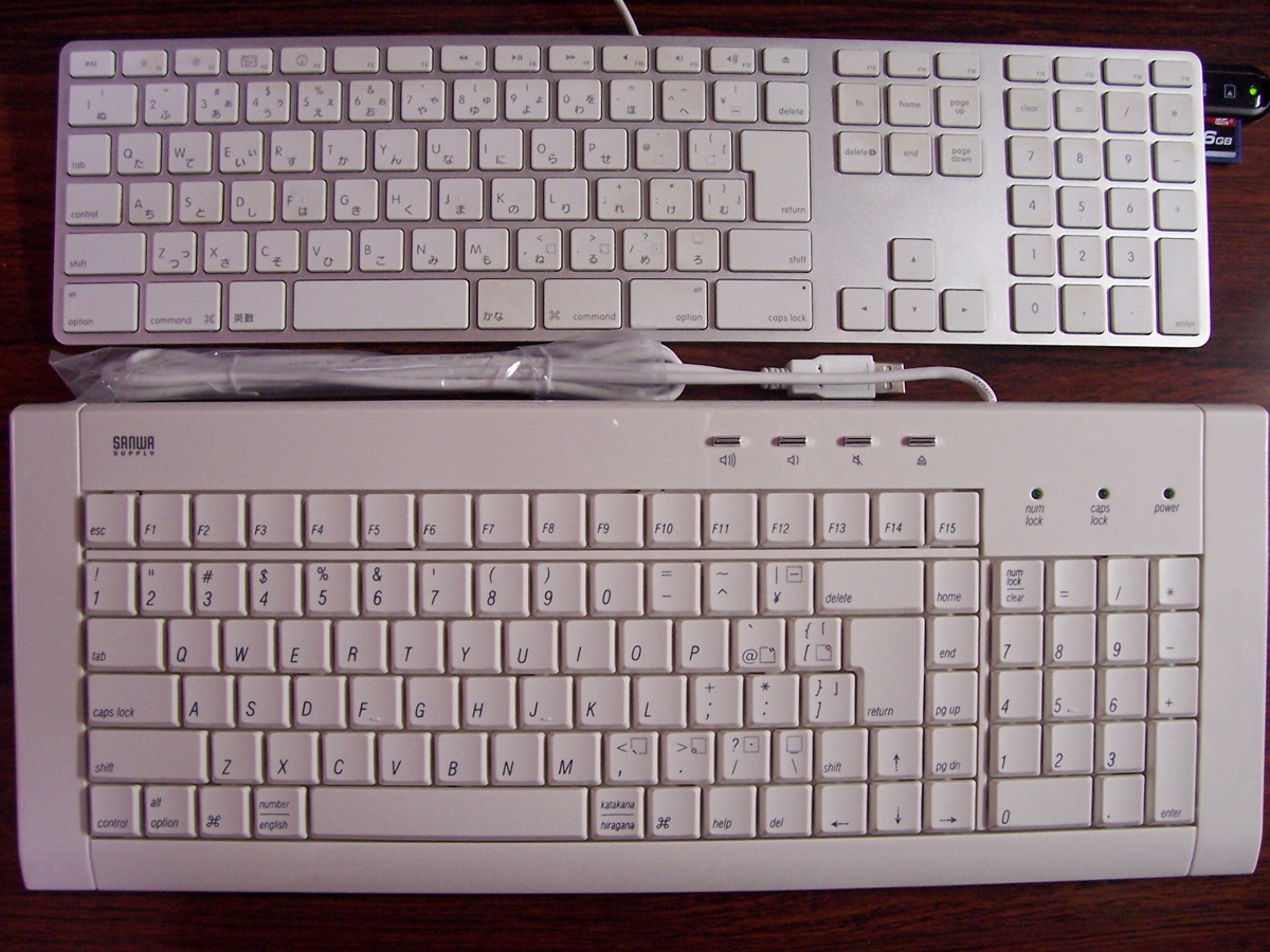 サンワサプライ Mac用キーボード SKB-MAC1