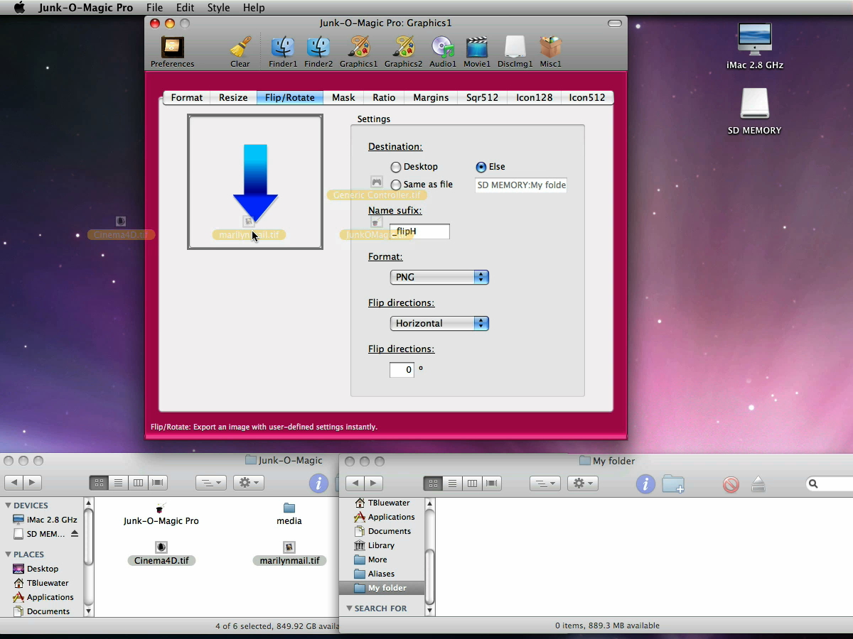 Mac software Junk-O-Magic Pro