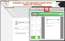 Mac software PDF2Pictures