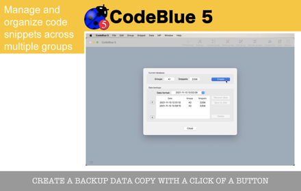 CodeBlue 5 Mac
